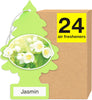 LITTLE TREES Air Fresheners Car Air Freshener. Hanging Tree Provides Long Lasting Scent for Auto or Home. Black Ice, 24 Air Fresheners