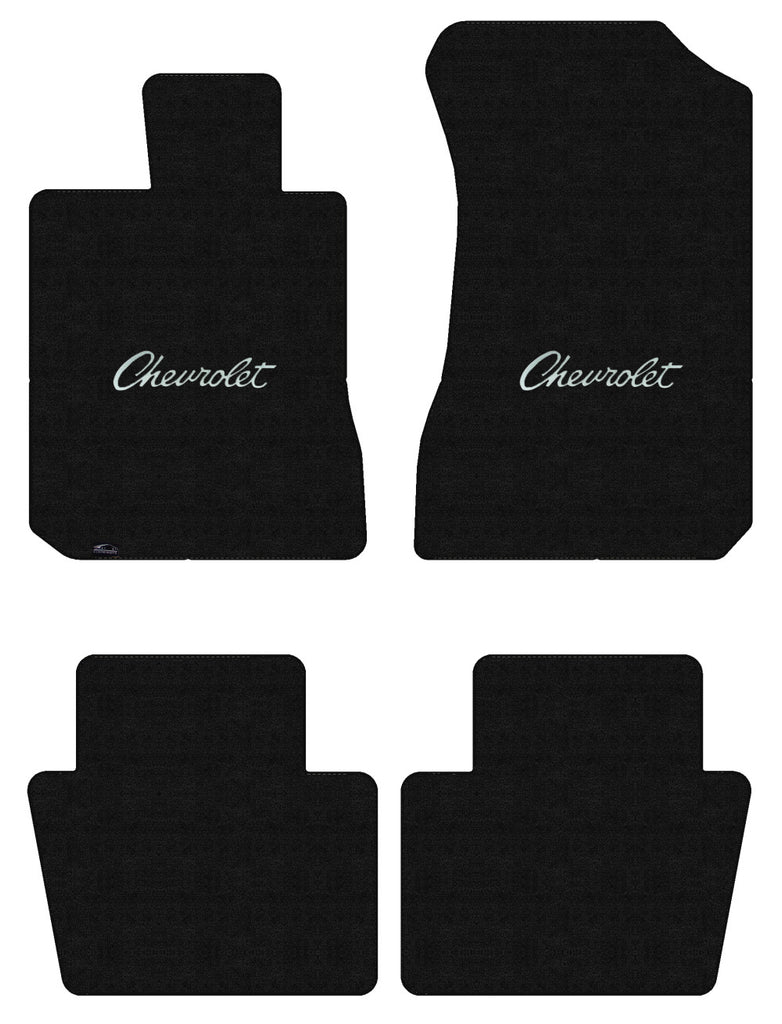 Lloyd Luxe Front & Rear Mats for '99-04 Chevy Tracker W/Black Chevy Letters