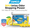 Camco TST MAX RV Toilet Treatment Drop-INs - Control Unwanted Odors & Break Down Waste and Tissue - Safe Septic Tank Treatment - Orange Scent, 30-Pack (41183)