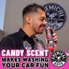 Chemical Guys Mr. Pink Foaming Car Wash Soap, High-Suds pH-Balanced Car Shampoo, Safe for Wax & Sealants, Works with Foam Cannons & Bucket Wash, Safe on All Paint Finishes, 16 oz, Candy Scent