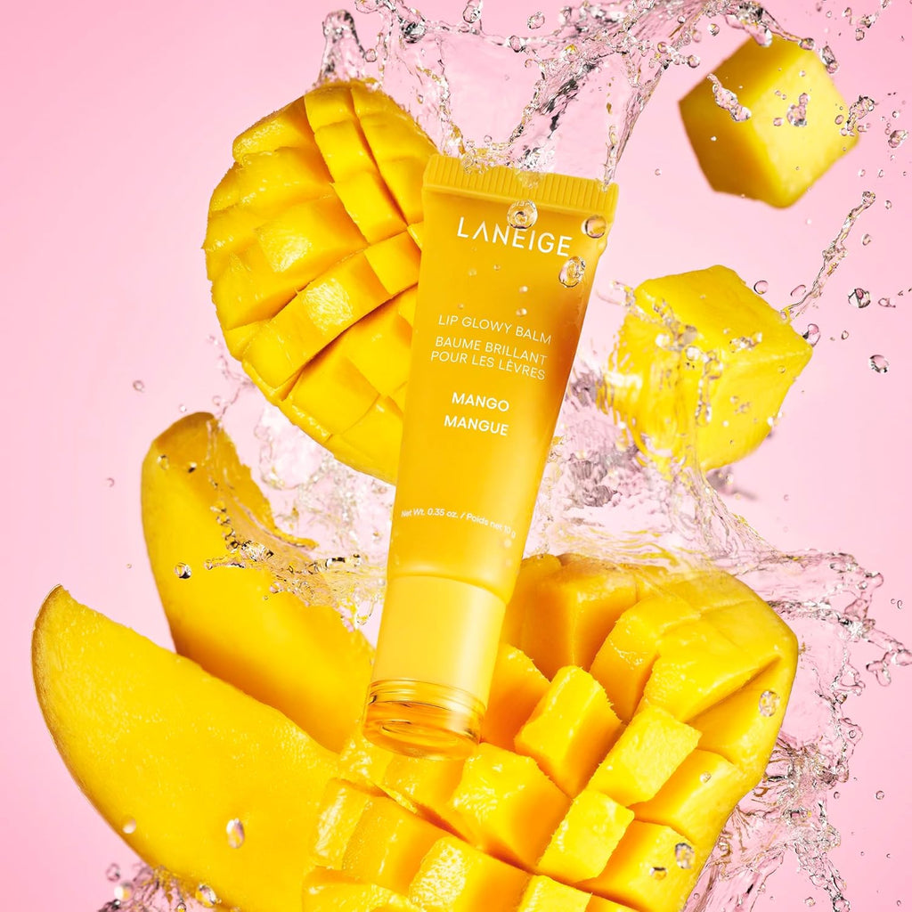 LANEIGE Lip Glowy Balm: Hydrate, Glossy, Lightweight, Moisturize & Tint with Shea Butter