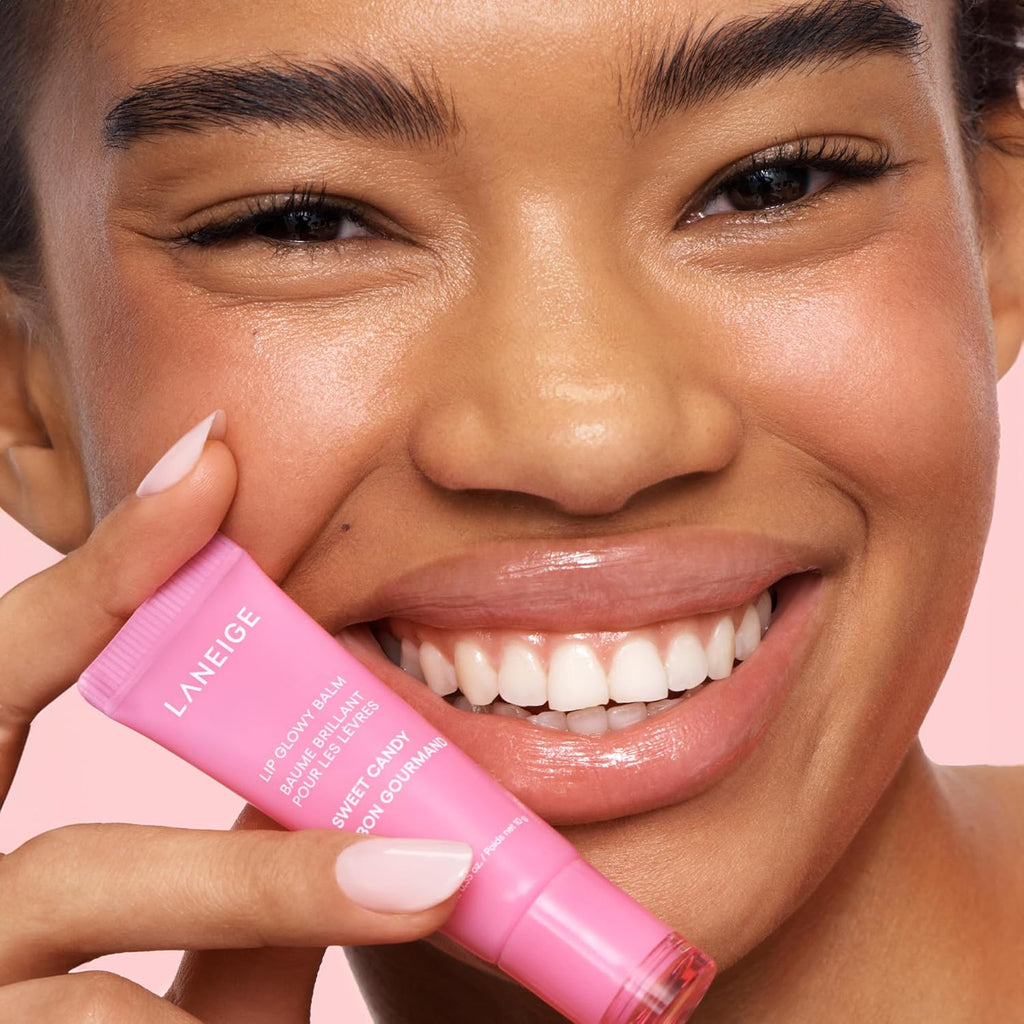 LANEIGE Lip Glowy Balm: Hydrate, Glossy, Lightweight, Moisturize & Tint with Shea Butter