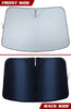 Magnelex Car Windshield Sunshade | Innovative No-Light-Pass Technology for Maximum Protection | Foldable Sun Shade Keeps Your Vehicle Cool | Fit for Cars, Trucks, and SUVs | Large (63 x 33.8 in)