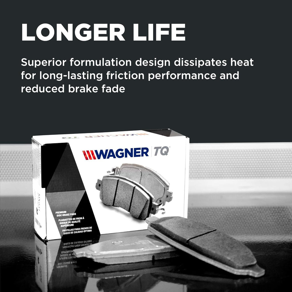 Wagner QuickStop ZD866 Front Disc Brake Pad Set Ceramic for Jeep Patriot