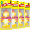LITTLE TREES Air Fresheners Car Air Freshener. Hanging Tree Provides Long Lasting Scent for Auto or Home. Black Ice, 24 Air Fresheners