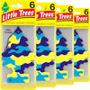 LITTLE TREES Air Fresheners Car Air Freshener. Hanging Tree Provides Long Lasting Scent for Auto or Home. Black Ice, 24 Air Fresheners