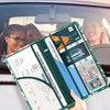 CoBak Car Registration and Insurance Holder - Vehicle Glove Box Car Organizer, Auto Truck Comparment Accessories Case for Essential Document, Driver License, Cards