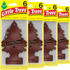 LITTLE TREES Air Fresheners Car Air Freshener. Hanging Tree Provides Long Lasting Scent for Auto or Home. Black Ice, 24 Air Fresheners