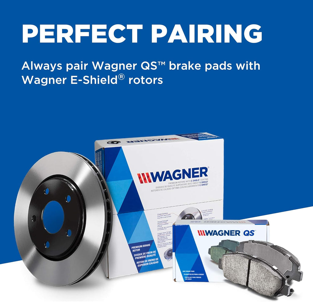 Wagner QuickStop ZD866 Front Disc Brake Pad Set Ceramic for Jeep Patriot