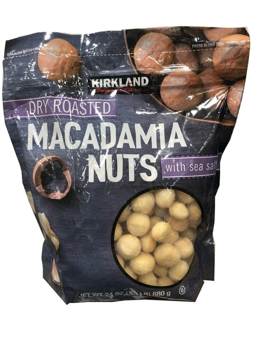Kirkland Macadamia Nuts - 24Oz Resealable Bag **NEW**