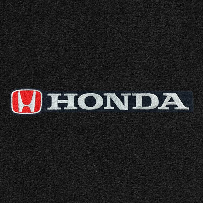 Lloyd Ultimat Front Mats for '80-81 Accord W/Red & Black Honda H & Word Combo