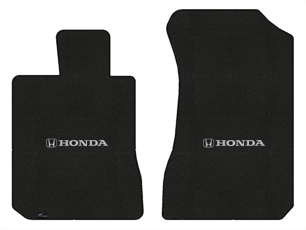 Lloyd Loop Front Mats for '08-12 Accord W/Silver & Black Honda H & Word Combo