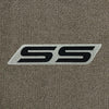 Lloyd Luxe Front & Rear Mats for '06-07 Malibu W/Ss Letters Black on Silver
