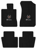 Lloyd Ultimat Front & Rear Mats for '74-76 Calais W/Cadillac Crest 2 Silver/Blac