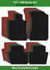 Lloyd Velourtex Front & Rear Row Carpet Mats for 1977-1980 Mazda GLC