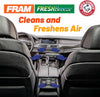 FRAM Fresh Breeze Cabin Air Filter Replacement for Car Passenger Compartment w/ Arm and Hammer Baking Soda, Easy Install, CF10134 for Honda Vehicles, white