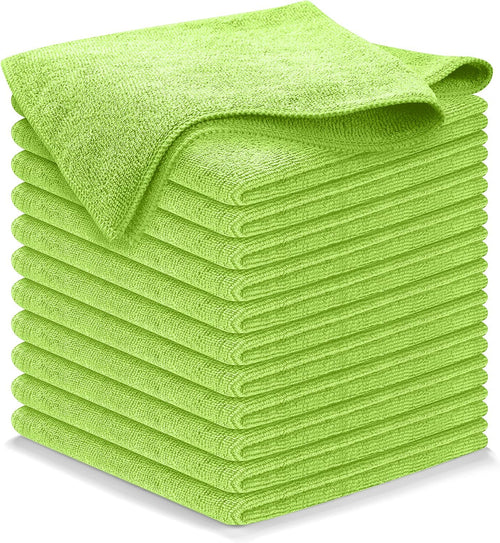 USANOOKS Microfiber Cleaning Cloth Grey - 12 Pcs (12.5