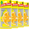 LITTLE TREES Air Fresheners Car Air Freshener. Hanging Tree Provides Long Lasting Scent for Auto or Home. Black Ice, 24 Air Fresheners