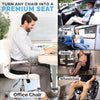 ComfiLife Premium Gel & Memory Foam Seat Cushion – Doctor Recommended Office Chair Cushion, Car Seat Cushion – Chair Cushions for Back & Sciatica Pain Relief – Seat Cushions for Office & Desk (Beige)