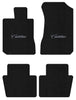 Lloyd Ultimat Front & Rear Mats for '74-76 Calais W/Silver on Black Cadillac