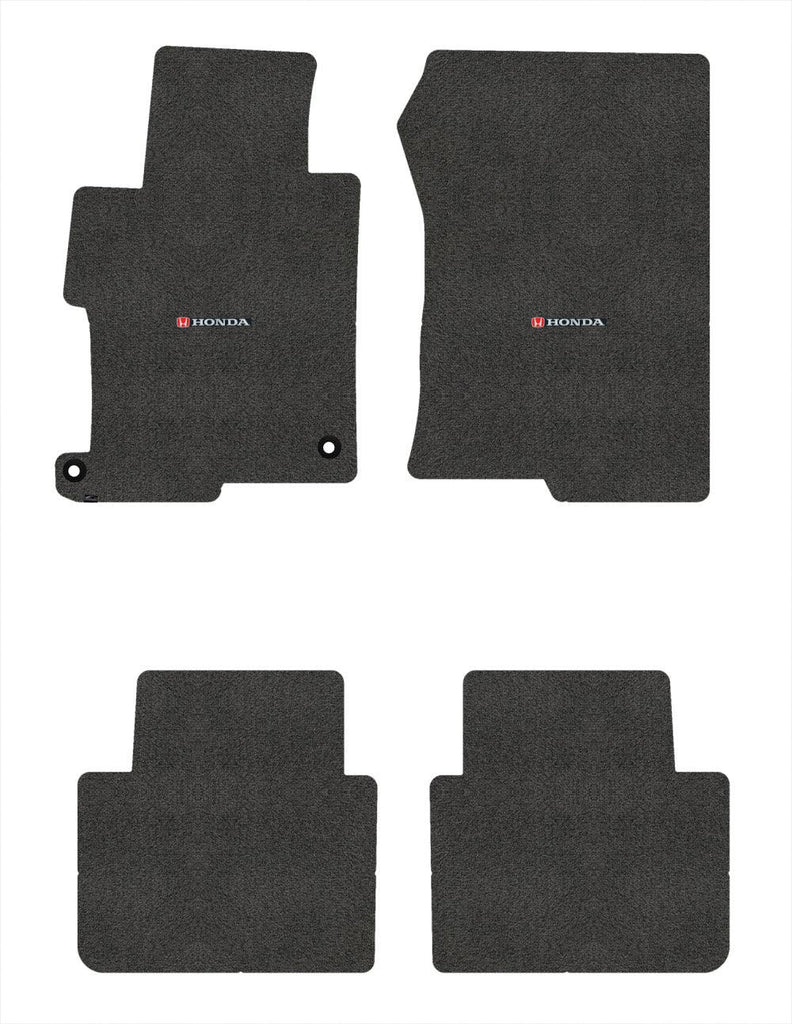 Lloyd Ultimat Front & Rear Mats for '13-17 Accord W/Red & Black Honda H & Word C