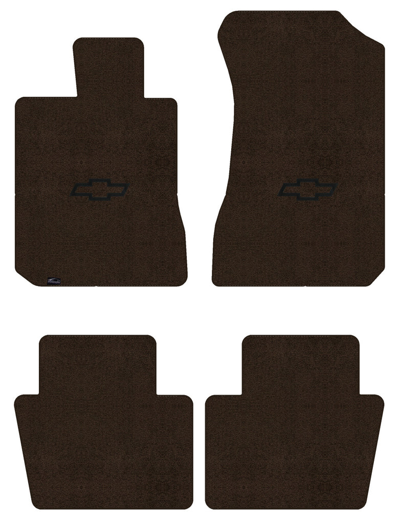 Lloyd Ultimat Front & Rear Mats for '99-04 Tracker W/Black Outline Chevy Bowtie