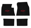 Lloyd Ultimat Front & Rear Mats for '59-60 Bel Air W/Red Chevy Outline Bowtie