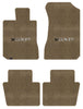 Lloyd Ultimat Front & Rear Carpet Mats for '09-10 Pontiac G6 W/Black/Silver GXP