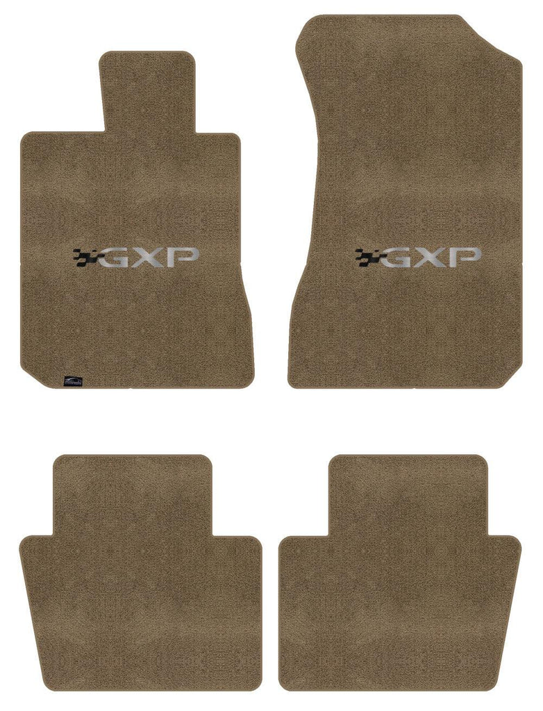 Lloyd Ultimat Front & Rear Carpet Mats for '09-10 Pontiac G6 W/Black/Silver GXP