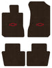 Lloyd Ultimat Front & Rear Mats for '73-77 Laguna W/Red Chevy Outline Bowtie