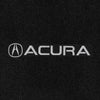 Lloyd Luxe Front Carpet Mats for '86-90 Acura Legend W/Acura a with Acura Word