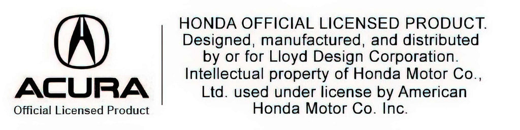 Lloyd Luxe Front Carpet Mats for '86-90 Acura Legend W/Acura a with Acura Word