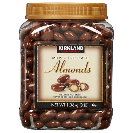 Kirkland Signature Milk Chocolate Covered Almonds 3 LB