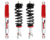 Rancho Quicklift Leveling Strut + RS9000XL Adjustable Shocks Set for 2009-2018 Dodge Ram 1500 4WD w/2" lift