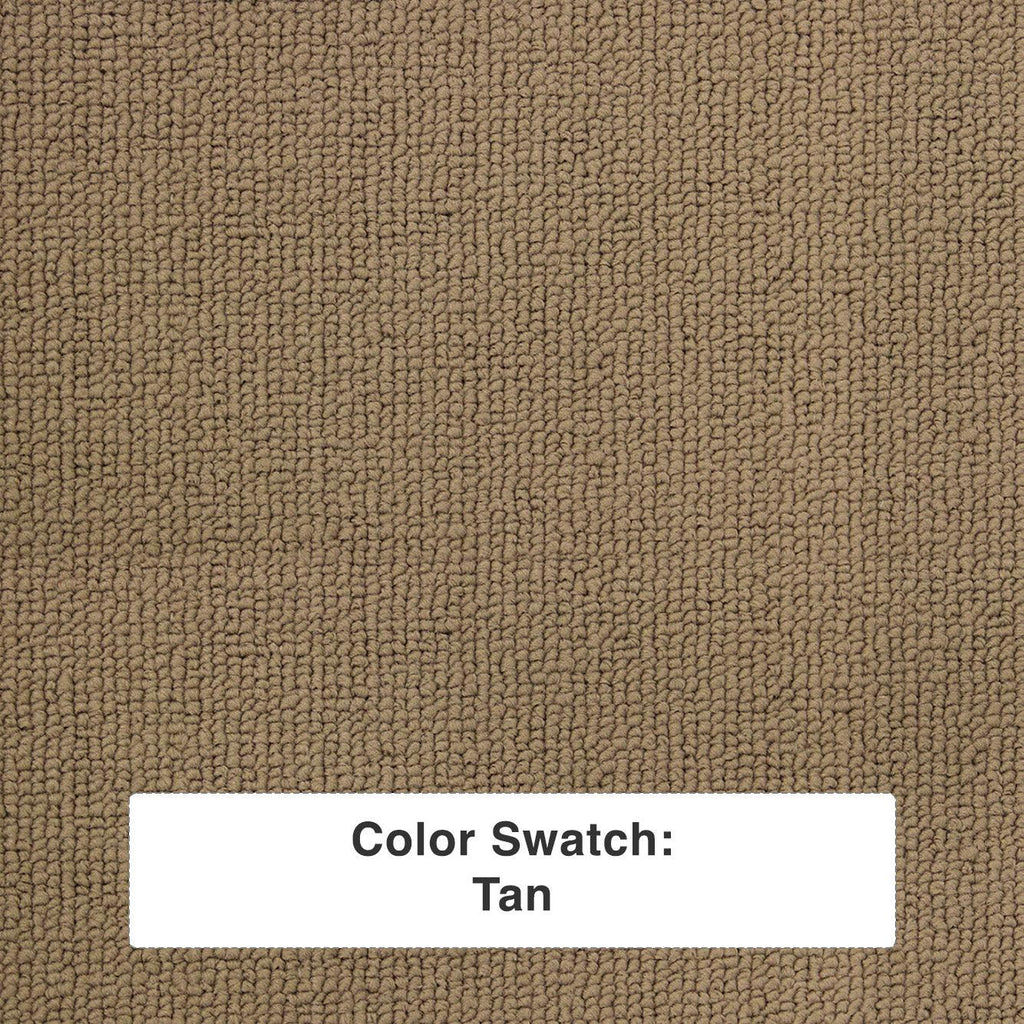 Lloyd Berber Front Carpet Mats for '71-73 Cadillac Calais W/Gold Cadillac Crest