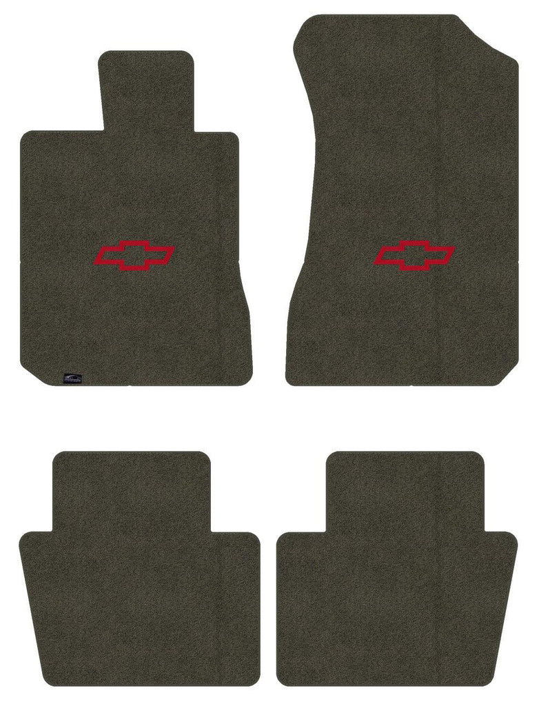 Lloyd Ultimat Front & Rear Mats for '73-77 Laguna W/Red Chevy Outline Bowtie