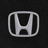 Lloyd Ultimat Front Carpet Mats for '16-20 Honda Civic W/Silver on Black Honda H