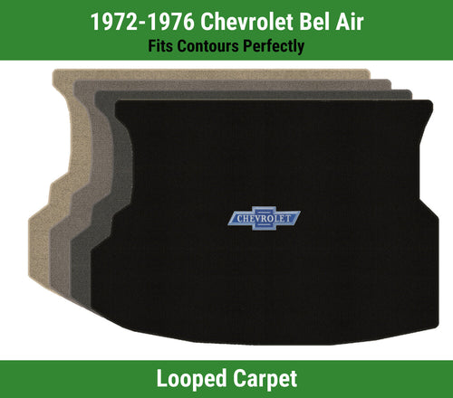 Lloyd Classic Loop Trunk Mat for '72-76 Chevy Bel Air W/Chevy Vintage Bowtie