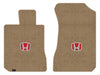 Lloyd Ultimat Front Carpet Mats for '96-00 Honda Civic W/Red on Black Honda H
