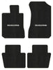 Lloyd Berber Front & Rear Mats for '90-94 Chevy Lumina W/Chevy Black on Silver