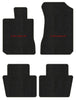 Lloyd Berber Front & Rear Mats for '69-71 Chevy Caprice W/Chevy Red on Black