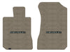 Lloyd Luxe Front Carpet Mats for '90-94 Chevy Lumina W/Chevy Silver on Black