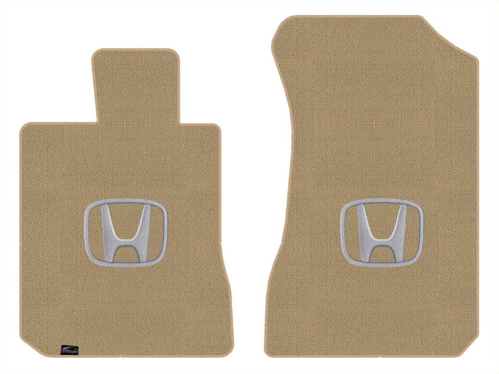 Lloyd Classic Loop Front Mats for '84-85 Honda Accord W/Silver on Black Honda H