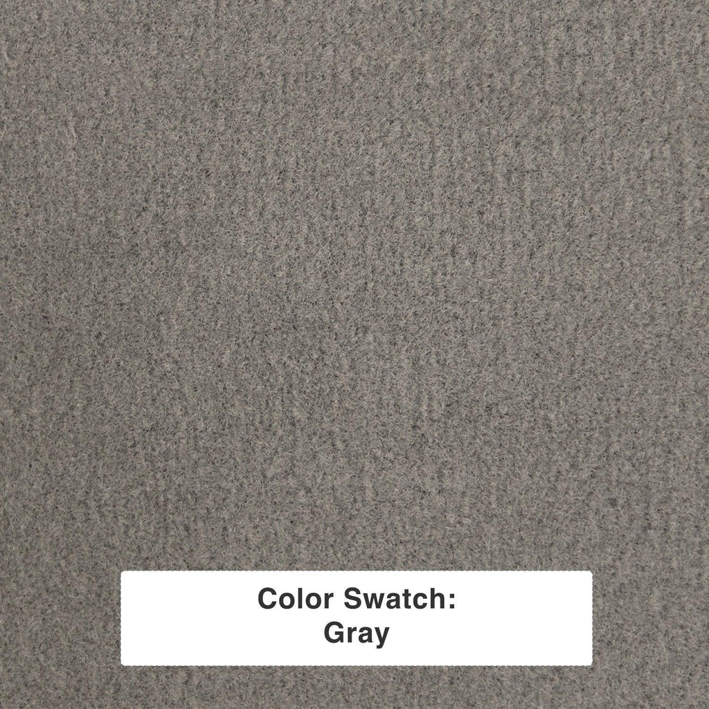 Lloyd Velourtex Front & Rear Mats for '71-73 Calais W/Silver on Black Cadillac