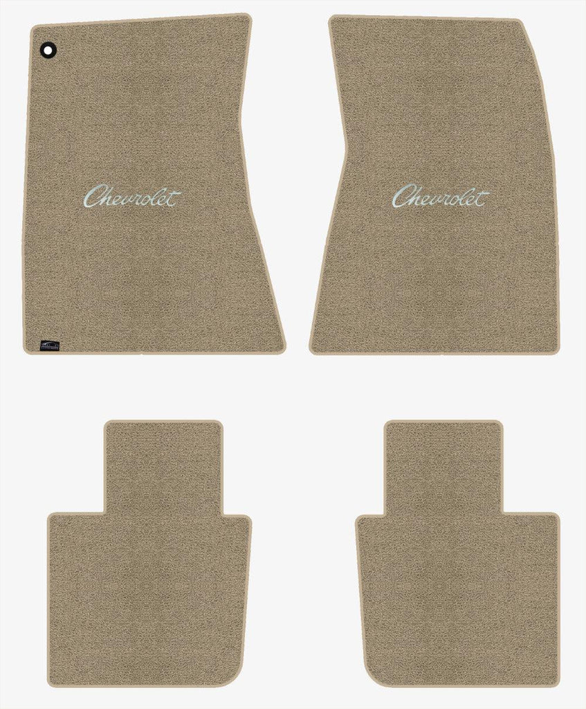 Lloyd Loop Front & Rear Mats for '68-69 Malibu W/Silver Chevy Letters
