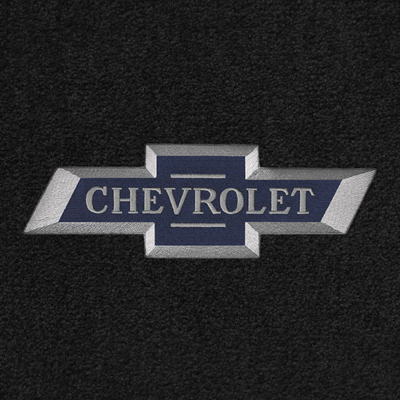 Lloyd Luxe Front Carpet Mats for '72-76 Chevy Caprice W/Centennial Bowtie Logo