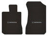 Lloyd Berber Front Mats for '86-87 Accord W/Silver & Black Honda H & Word Combo