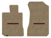 Lloyd Ultimat Front Carpet Mats for '73-77 Chevy Laguna W/Chevy Red on Black