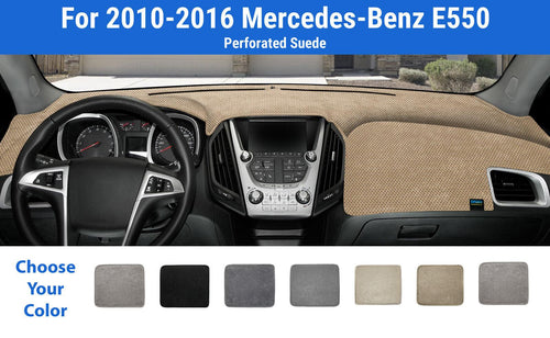 Dashboard Dash Mat Cover for 2010-2016 Mercedes-Benz E550 (Sedona Suede)