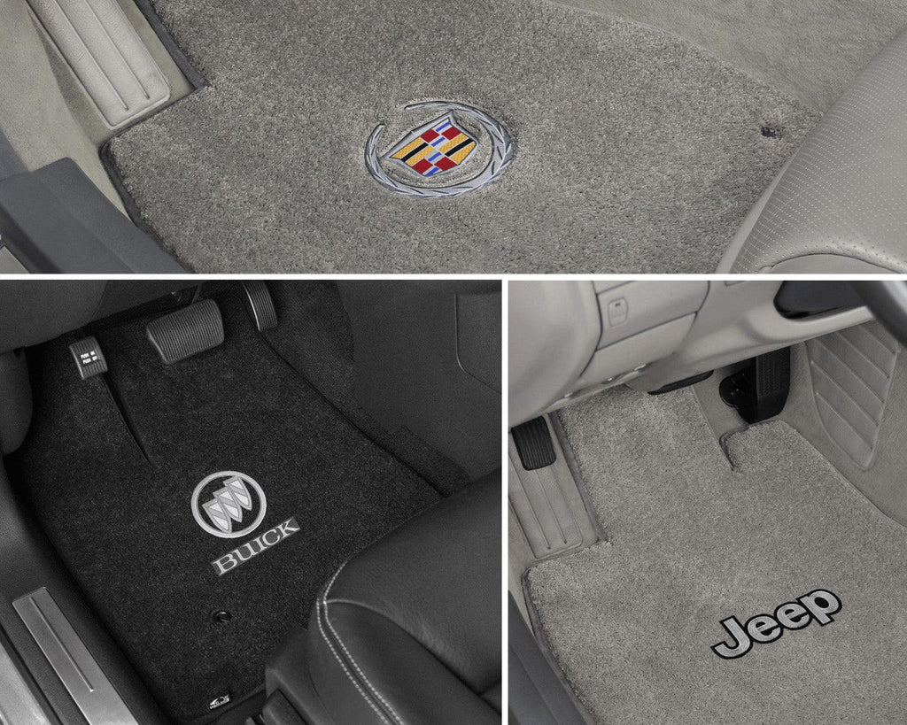 Lloyd Luxe Front & Rear Mats for '68-69 Chevy Malibu W/Silver Chevy Letters